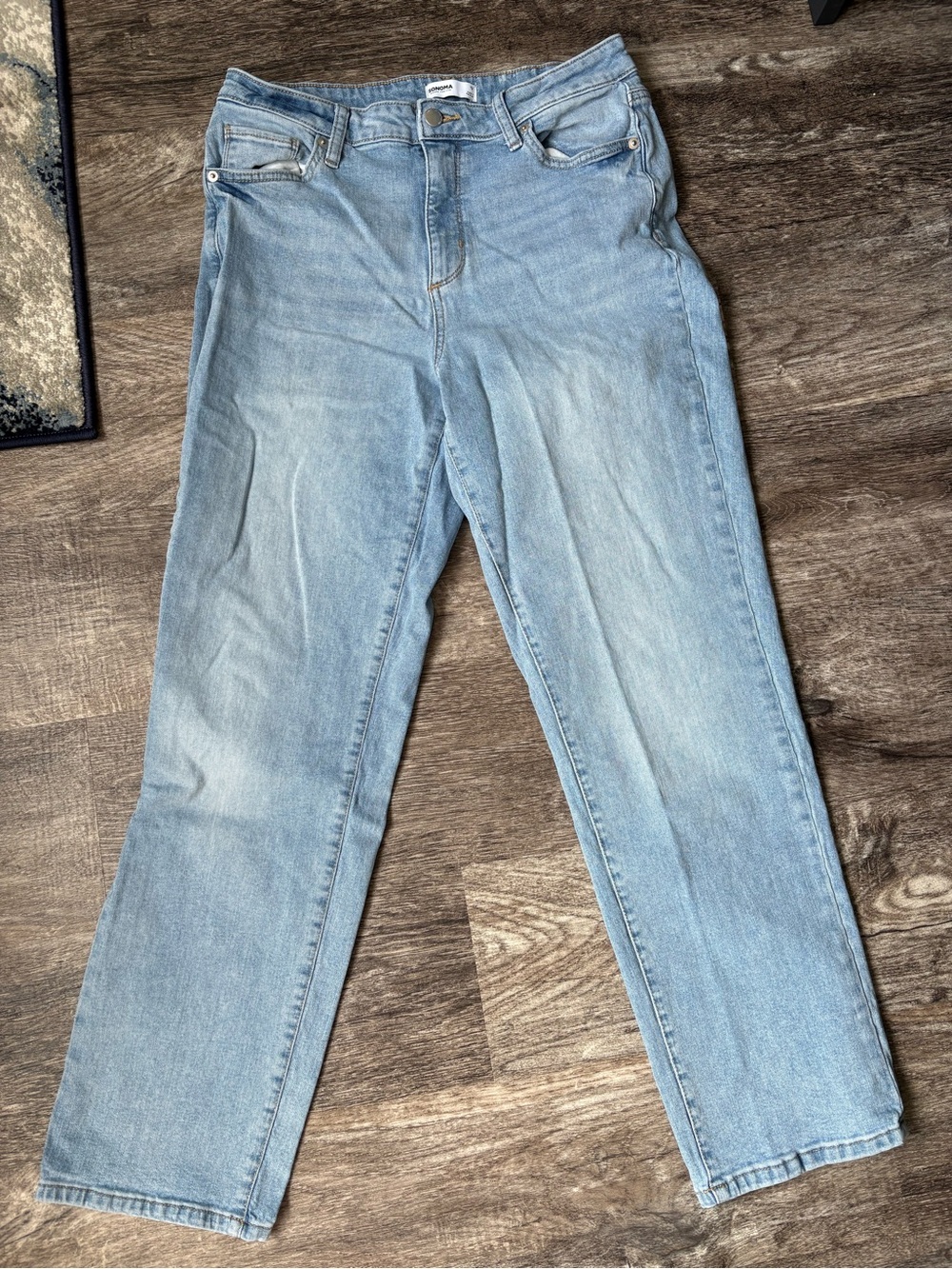 Sonoma Light Blue Straight-Leg Women’s Jeans